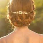 chignon mariée ornement 2018 Pinterest