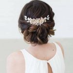 chignon mariée bijoux - Pinterest